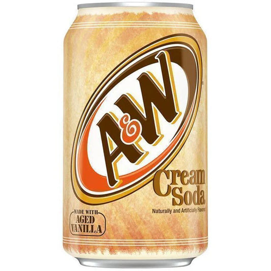 A&W Cream Soda (12x355ml)