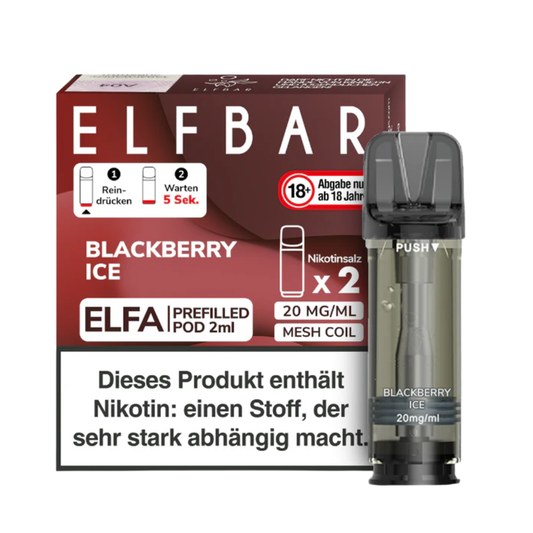 Elfbar Pods Blackberry Ice (10x2er)