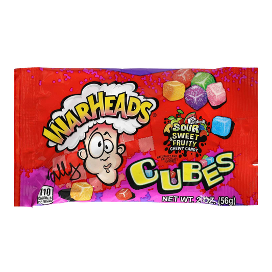 Warheads Sour Chewy Cubes (15x56g)