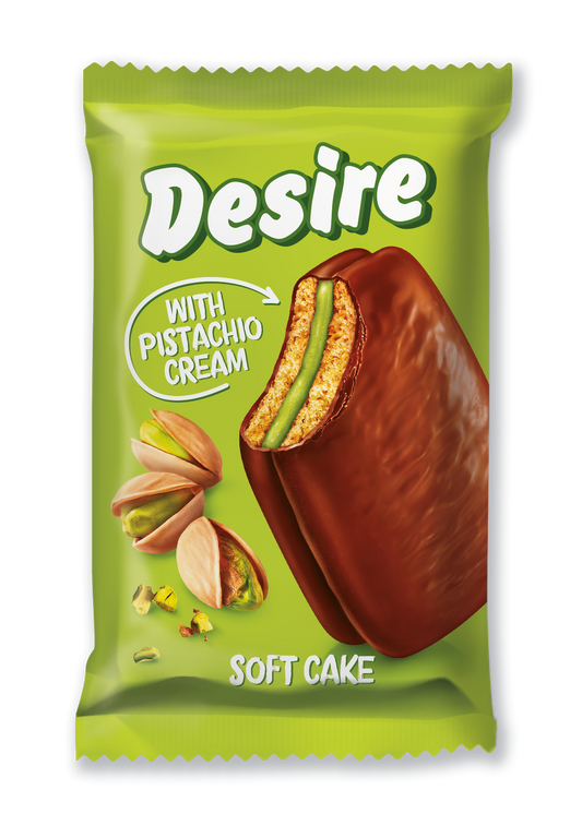 Soft Cake "Desire" Pistachio Cream (24x50g)