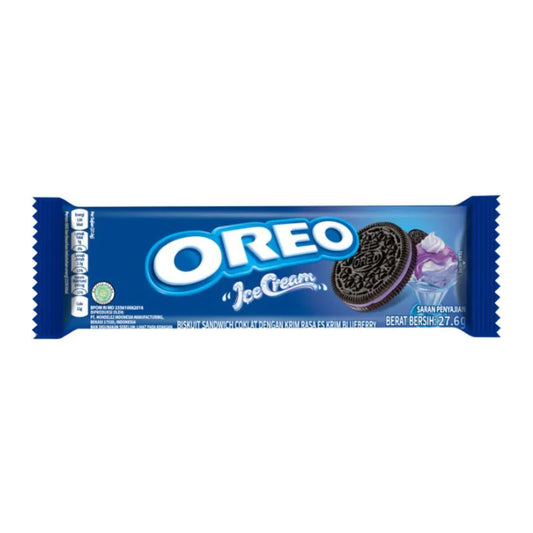 Oreo Biscuit Ice Cream Blueberry (12x27,6g)