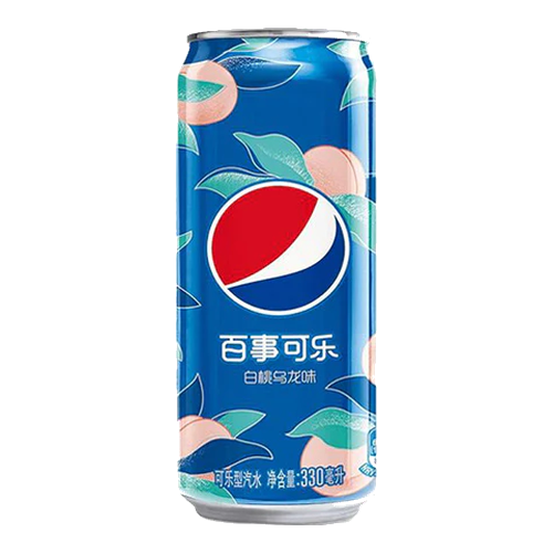 Pepsi White Peach Oolong (12x330ml)